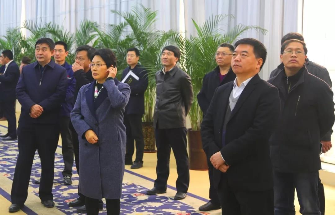 安阳市政协副主席侯合柱一行到我集团考察调研